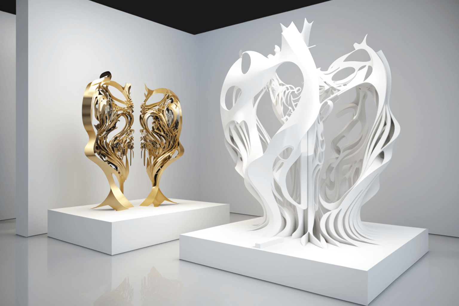 3D generative sculptures